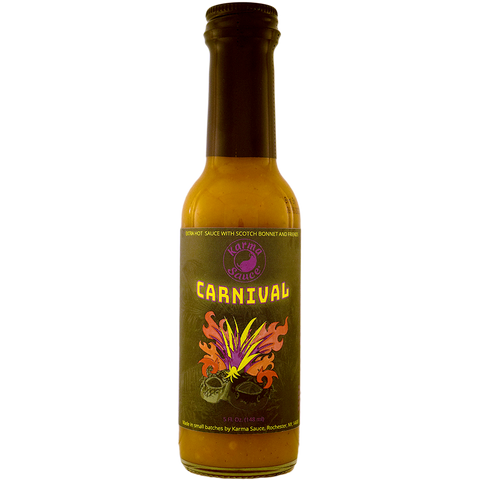 KARMA SAUCE, CARNIVAL Hot Sauce