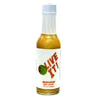 ANGRY IRISHMAN, HABANERO OLIVE IT Hot Sauce