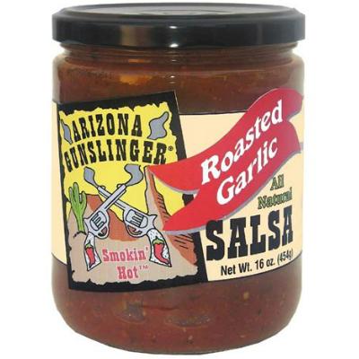 ARIZONA GUNSLINGER, ROASTED GARLIC Salsa