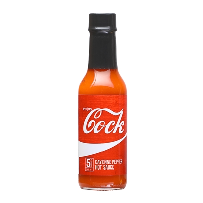 HOT SAUCE FANATICS, ENJOY COCK Hot Sauce