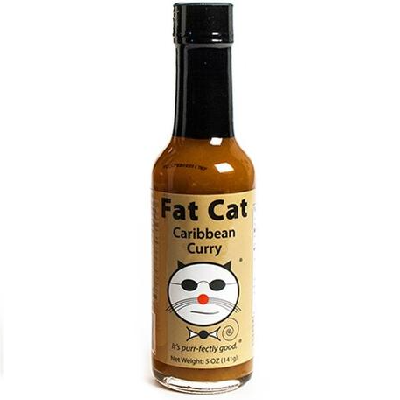 FAT CAT, CARIBBEAN CURRY Hot Sauce
