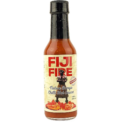 FIJI FIRE, BONGO CHILLI HOT SAUCE