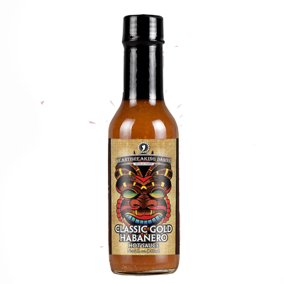 Heartbreaking Dawn's CLASSIC GOLD Habanero Hot Sauce