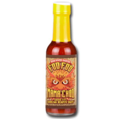 High River Sauces FOO FOO MAMA CHOO Carolina Reaper Hot Sauce