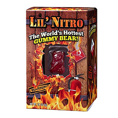 FLAMETHROWER CANDY COMPANY, LIL NITRO The World's Hottest Gummy Bear