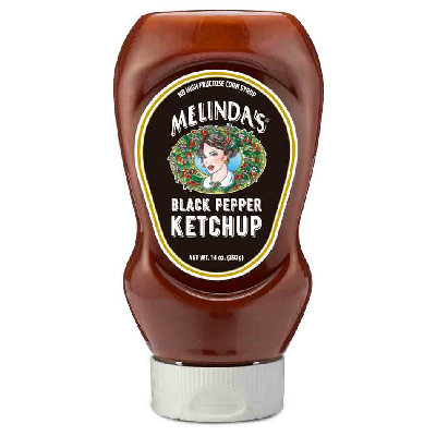 MELINDA'S, BLACK PEPPER Ketchup – Heat on the Rocks