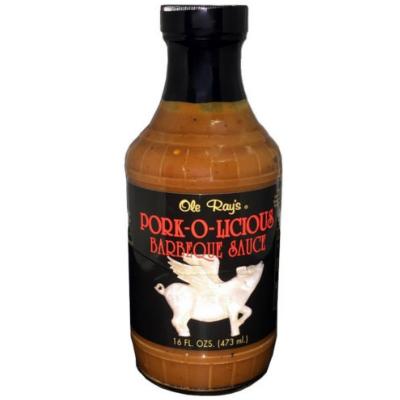 OLE RAY'S, PORK-A-LICIOUS BBQ Sauce