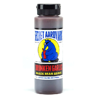 SECRET AARDVARK TRADING CO, DRUNKEN GARLIC Black Bean Sauce