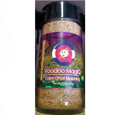 Qball's VOODOO MAGIQ - Cajun Seasoning with Ghost Chile