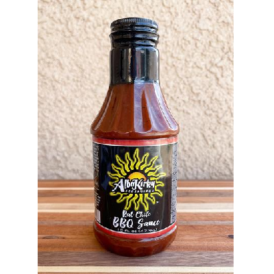 ALBUKIRKY, RED CHILE BBQ SAUCE