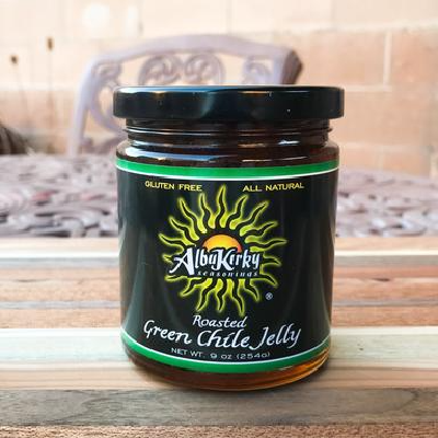 ALBUKIRKY, GREEN CHILE JELLY