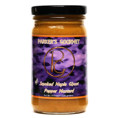 ANGRY GOAT, PARKER'S GOURMET, SMOKED MAPLE GHOST PEPPER MUSTARD