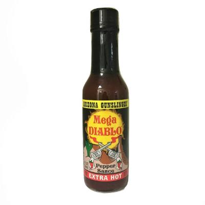 Arizona Gunslinger MEGA DIABLO Extra Hot Pepper Sauce