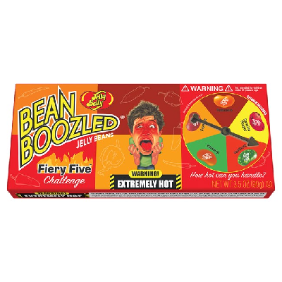 JELLY BELLY, BEAN BOOZLED FIERY FIVE CHALLENGE Jelly Beans