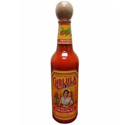 CHOLULA, ORIGINAL Hot Sauce (12 fl oz BIG BOTTLE)