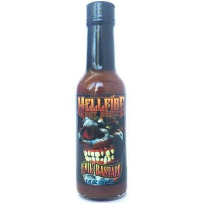 Hellfire EVIL BASTARD Hot Sauce