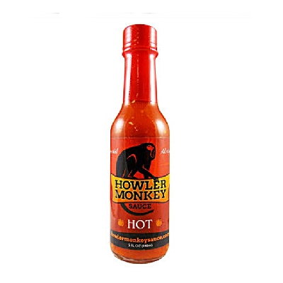 HOWLER MONKEY, "HOT" HOT SAUCE