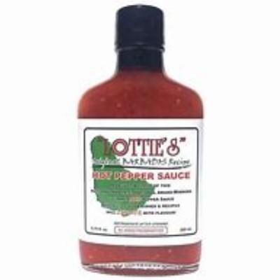 LOTTIE'S, Traditional Barbados Recipe RED Hot Pepper Sauce