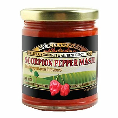 MAGIC PLANT FARMS, SCORPION PEPPER MASH PUREE