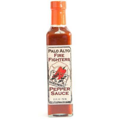 PALO ALTO FIREFIGHTERS, XX HABANERO Pepper Hot Sauce