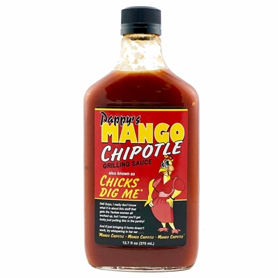 PAPPY'S, Chicks Dig Me, Mango Chipotle Grilling Sauce
