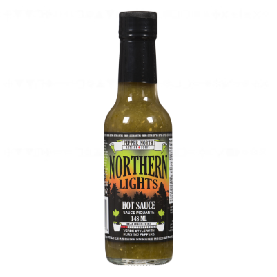 PEPPER NORTH ARTISAN FOODS, NORTHERN LIGHTS Hot Sauce