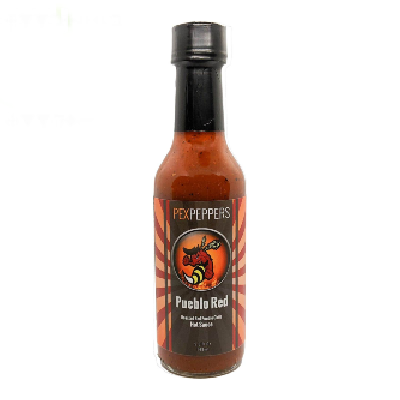 PEX PEPPERS, PUEBLO RED Hot Sauce