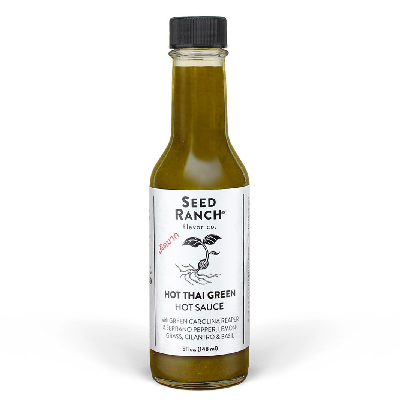 SEED RANCH, THAI GREEN "HOT" Hot Sauce