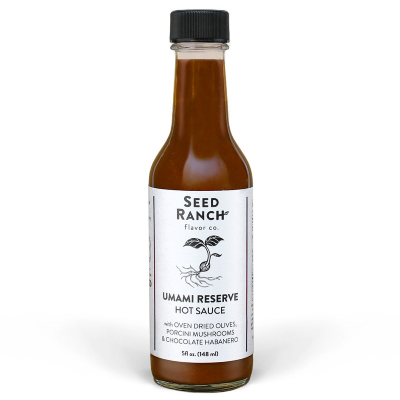 SEED RANCH, UMAMI RESERVE CHOCOLATE HABANERO Hot Sauce