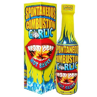SPONTANEOUS COMBUSTION, GARLIC Spontaneous Combustion Hot Sauce