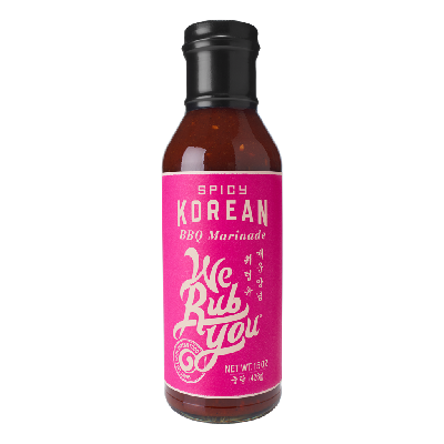 WE RUB YOU, SPICY KOREAN BBQ Marinade