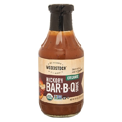 WOODSTOCK, ORGANIC HICKORY BBQ Sauce